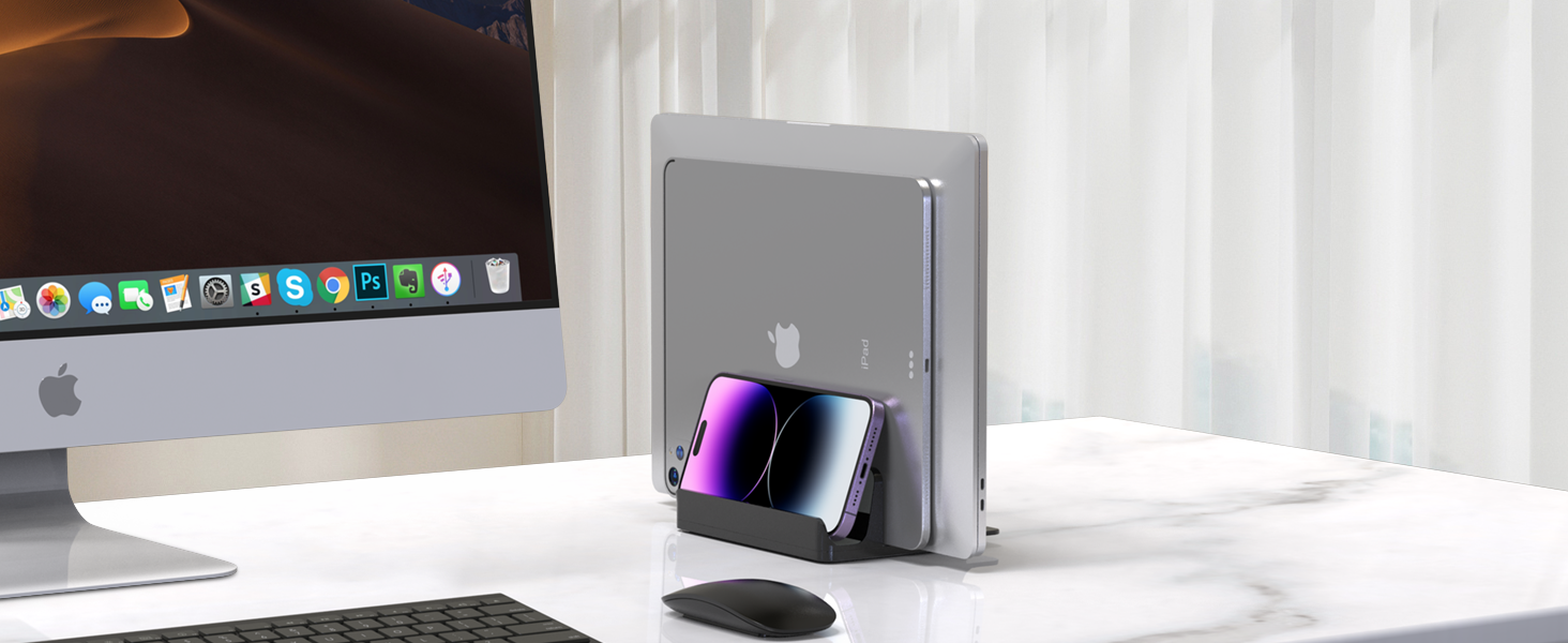 vertical laptop stand